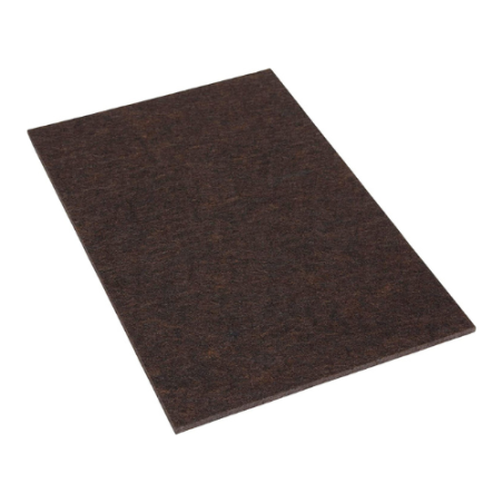 FELTRO ADESIVO NERO 100X100mm