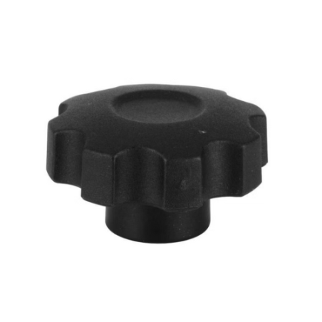 TAPPO RETTANGOLARE PLASTICA NERO