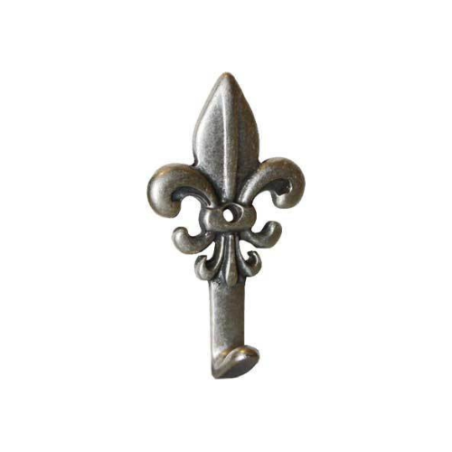 GANCIO GIGLIO ZINCATO 5 PEZZI