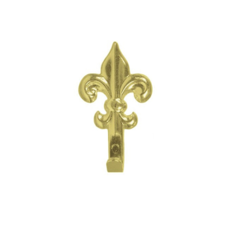 GANCIO GIGLIO OTTONATO 3 PEZZI