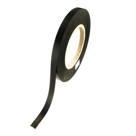 BORDO PREINCOLLATO MELAMINICO NERO 22mm