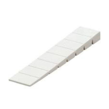 FERMAPORTA PLASTICA RITAGLIABILE BIANCO