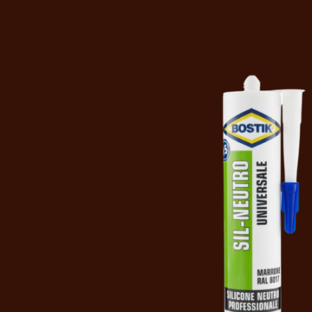 SILICONE ACETICO UNIVERSALE MARRONE BOSTIK