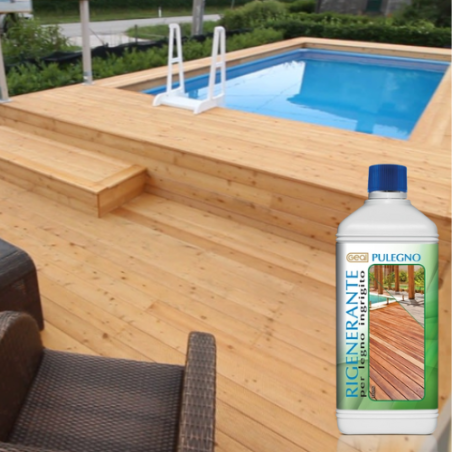 RIGENERANTE - PULITORE PER LEGNO INGRINGITO PULEGNO GEAL 1L