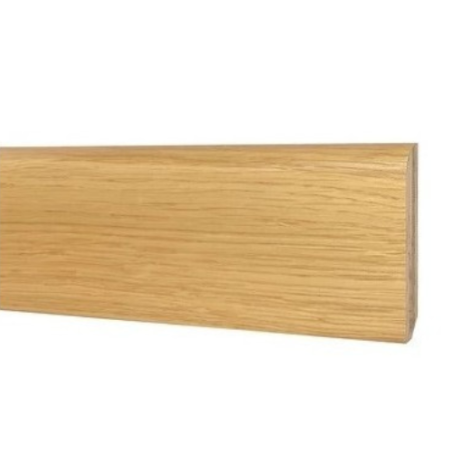 Battiscopa legno ayous liscio noce medio taglio personalizzato