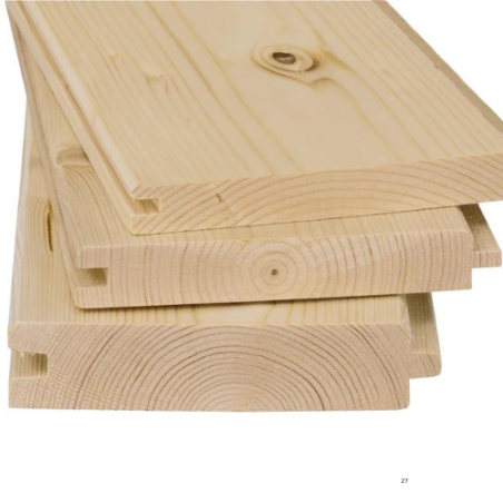 Perline Pino piallata taglio personalizzato