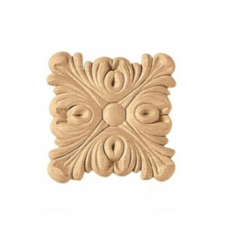 FREGIO IN LEGNO 75X75mm (4 PZZ.)