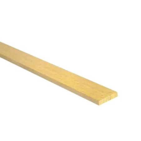 Profilo asta parati in legno ramino bianco taglio personalizzato