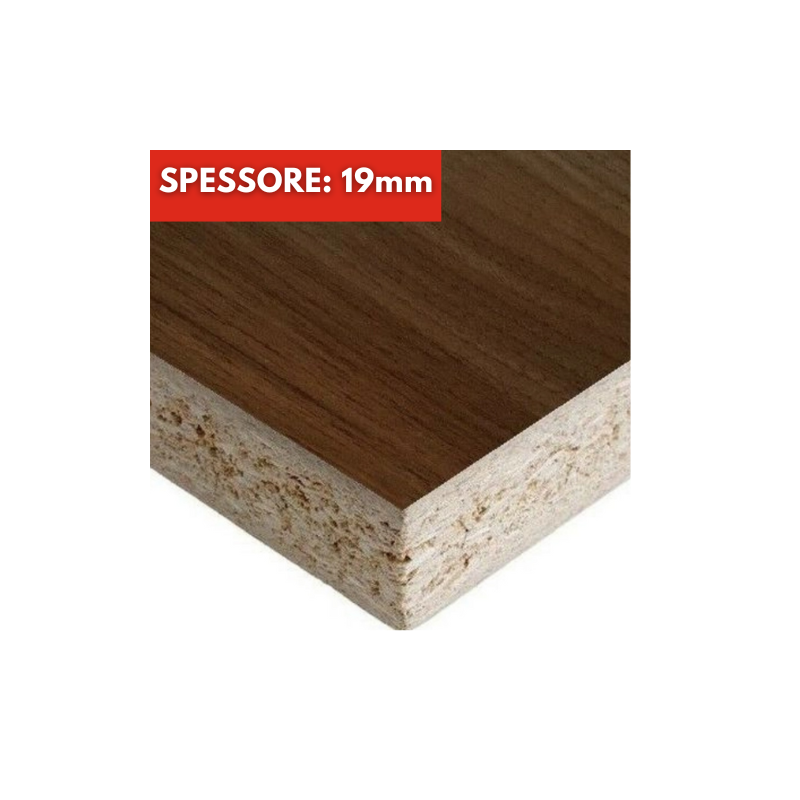 Pannello Truciolato Noce Spessore 19mm Su Misura