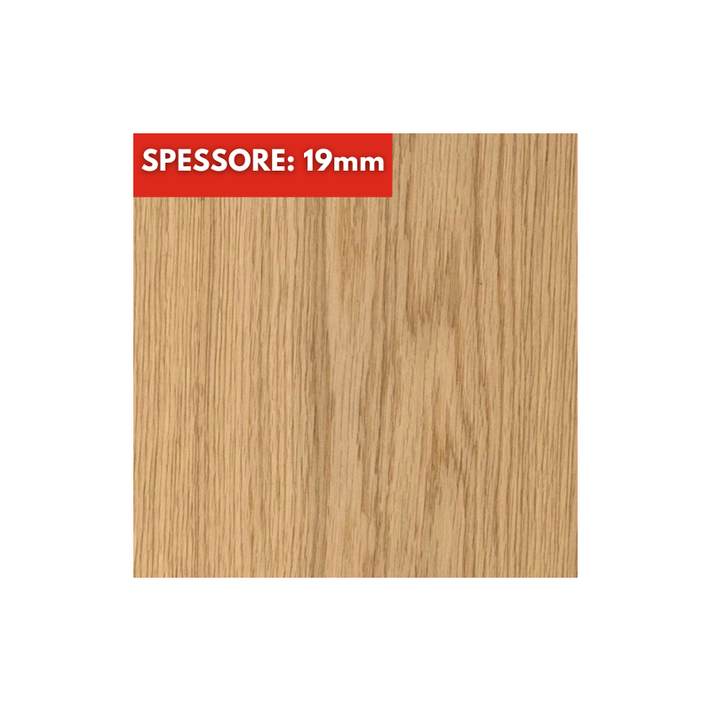 Pannello Truciolato Rovere Naturale Spessore 19mm Su Misura