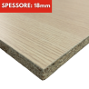 Pannello Truciolato Rovere Sbiancato Spessore 18mm Su Misura