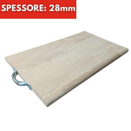 Tagliere Legno Rovere spessore 28mm su Misura