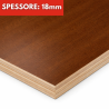 Pannello Multistrato Bilaminato Noce Spessore 18mm Su Misura