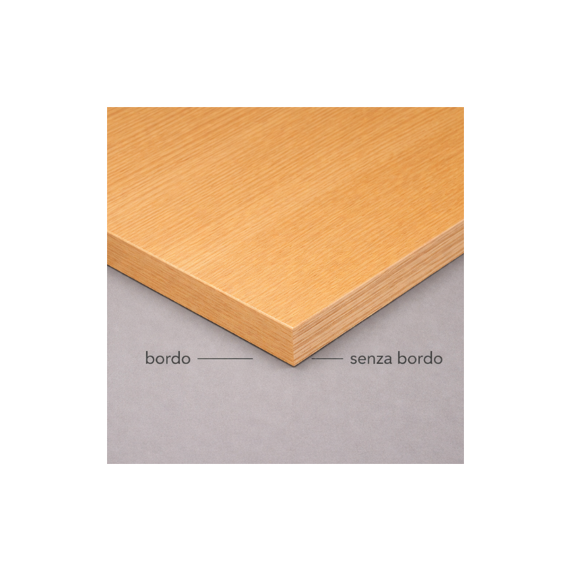 Pannello Multistrato Bilaminato Rovere Spessore 20mm Su Misura