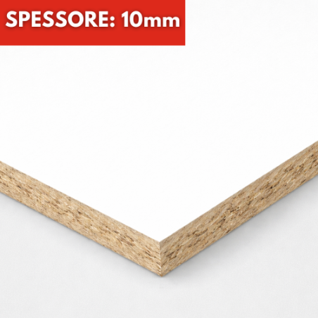 Pannello Truciolato Bianco Spessore 10mm Su Misura