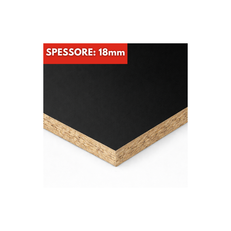 Pannello Truciolato Nero Spessore 18mm Su Misura