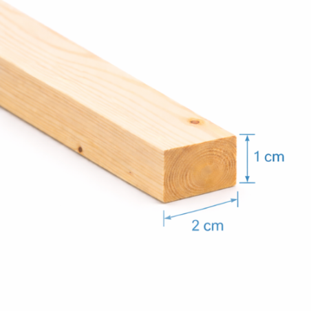 Listello Abete Piallato taglio personalizzato