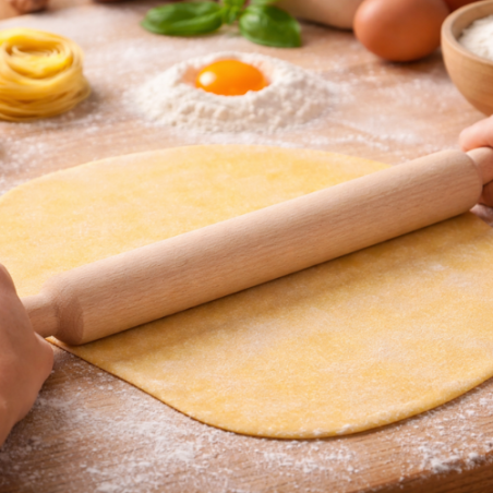 Mattarello professionale in legno Faggio per impastare