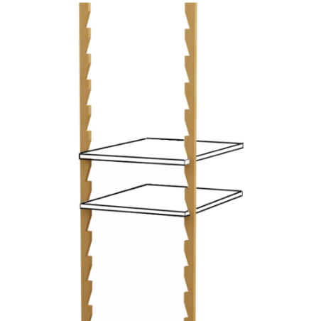 Montante Cremagliera legno Ayous