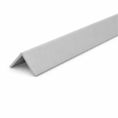 Paraspigolo in PVC grigio chiaro taglio personalizzato