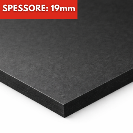 Pannello MDF Nero Idrofugo Spessore 19mm su Misura