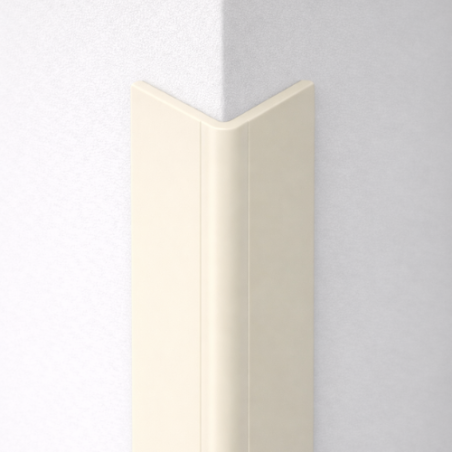 Paraspigolo in PVC avorio taglio personalizzato