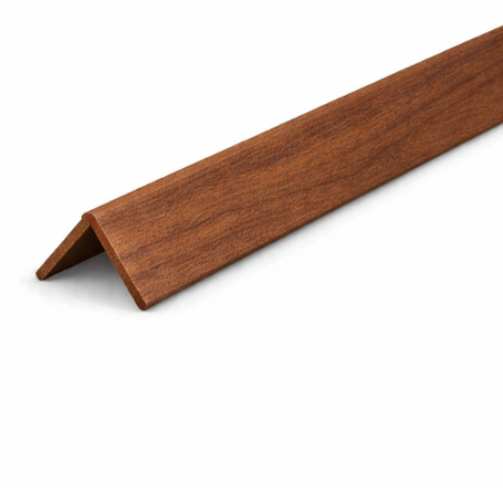 Paraspigolo in PVC Noce Goffrato taglio personalizzato