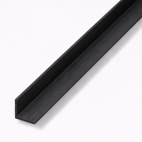 Paraspigolo in PVC Nero Goffrato taglio personalizzato