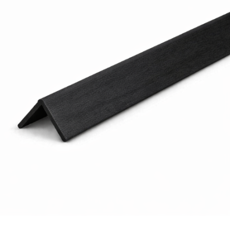 Paraspigolo in PVC Nero Goffrato taglio personalizzato