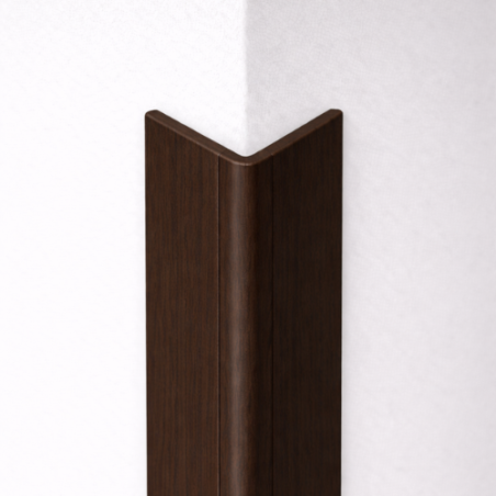 Paraspigolo in PVC Wengè liscio taglio personalizzato