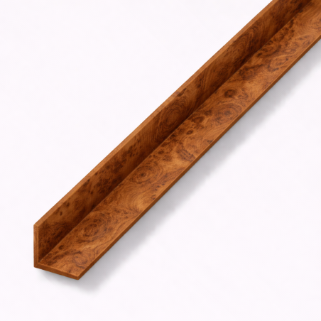 Paraspigolo in PVC Radica d'Ulivo liscio taglio personalizzato