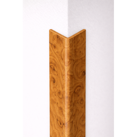 Paraspigolo in PVC Radica d'Ulivo liscio taglio personalizzato