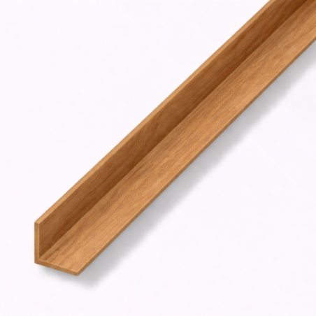 Paraspigolo in PVC Noce Chiaro liscio taglio personalizzato