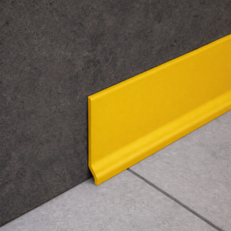 Battiscopa PVC Liscio Giallo