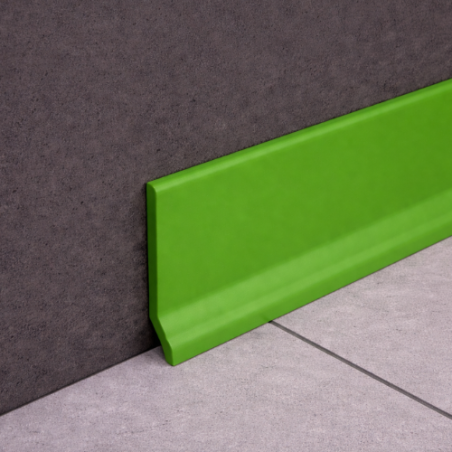 Battiscopa PVC Liscio Verde