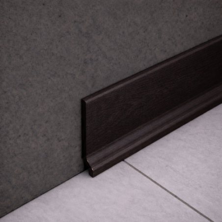 Battiscopa PVC Liscio Wengè