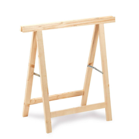 Cavalletto pieghevole in legno Abete 75cm