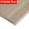 Pannello Listellare Rivestito Rovere spessore 19mm su Misura
