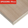 Pannello Listellare Rivestito Tanganika spessore 19mm su Misura