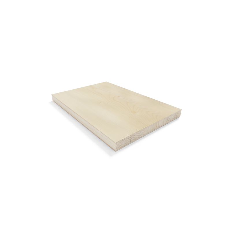 Pannello Listellare Rivestito Toulipier Bianco spessore 19mm su Misura