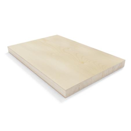 Pannello Listellare Rivestito Toulipier Bianco spessore 19mm su Misura