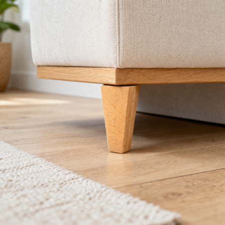 Piede a Piramide in legno Faggio