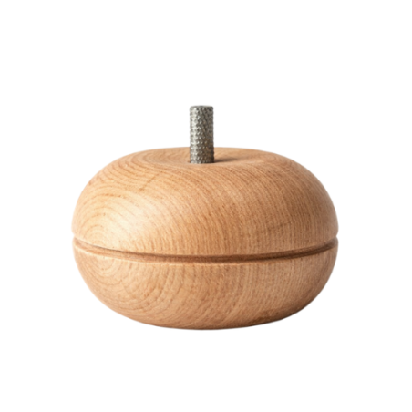 Piede Tornito Cipolla in legno Faggio