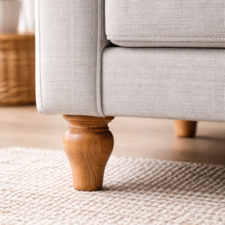 Piede Tornito in legno Faggio