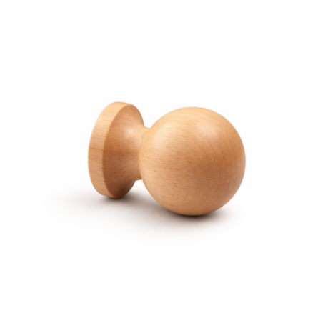 Pomello a Pallina in Faggio