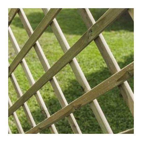 Grigliato Arco in Legno Pino Impregnato Autoclave 180x90cm (Import)