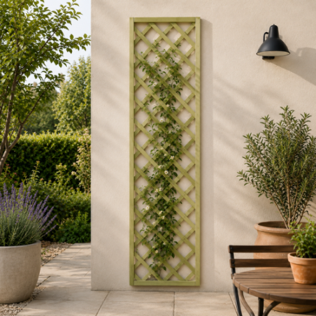 Grigliato in Legno Pino Impregnato Autoclave 180x40cm