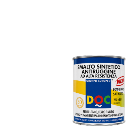 Smalto Sintetico Bianco Satinato per Legno