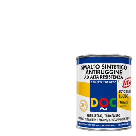 Smalto Sintetico Bianco Lucido per Legno